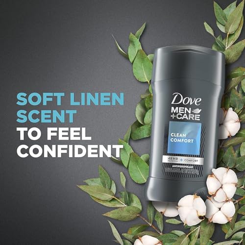 Image of Dove Men + Care Antiperspirant Deodorant Stick Clean Comfort 2.70 oz (Pack of 7)