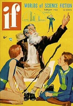 Single Issue Magazine If - Worlds of Science Fiction, February 1955 (Vol. 4, No. 6) Book