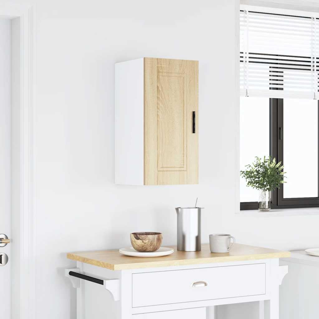 vidaXL Kitchen Wall Cabinet Porto Sonoma Oak Engineered Wood, 30 x 31 x 60 cm - Image 2