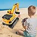 Fitkeepy Remote Control Excavator Toys for Boys 2.4Ghz RC Excavator Toy Toddler Boy Toys RC Construction Toys Vehicle for Boys 8-12 Year Old Kids Kids Girls Toddler