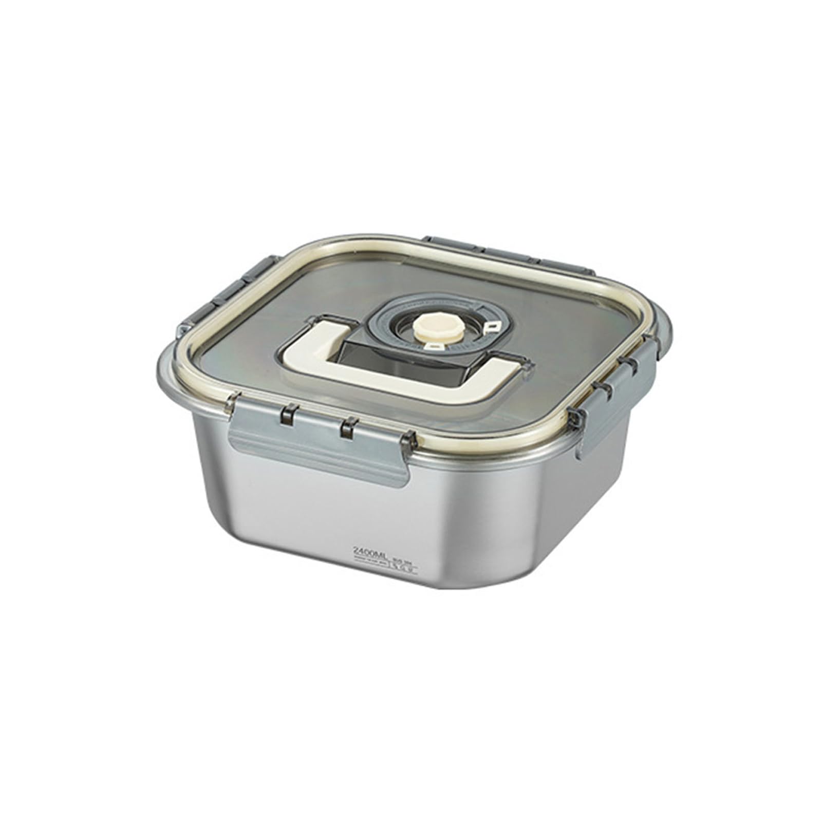 MALSSE Lunch or Snacks Food Container Stainless Steel Meal Preparation Container with Large Capacity for Outdoors Large Capacity Food