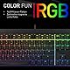 CHERRY MX 2.0S, Mechanische Gaming-Tastatur mit RGB-Beleuchtung, Deutsches Layout (QWERTZ), Kabelgebunden, Designed in Germany, MX SILENT RED Switches, Weiß