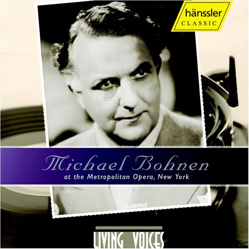 Michael Bohnen at the Metropolitan Opera New York