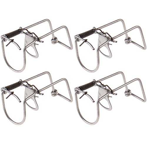 Powerpreise24 4X Augsburger Wühlmausfalle Bügelfalle Kippbügelfalle