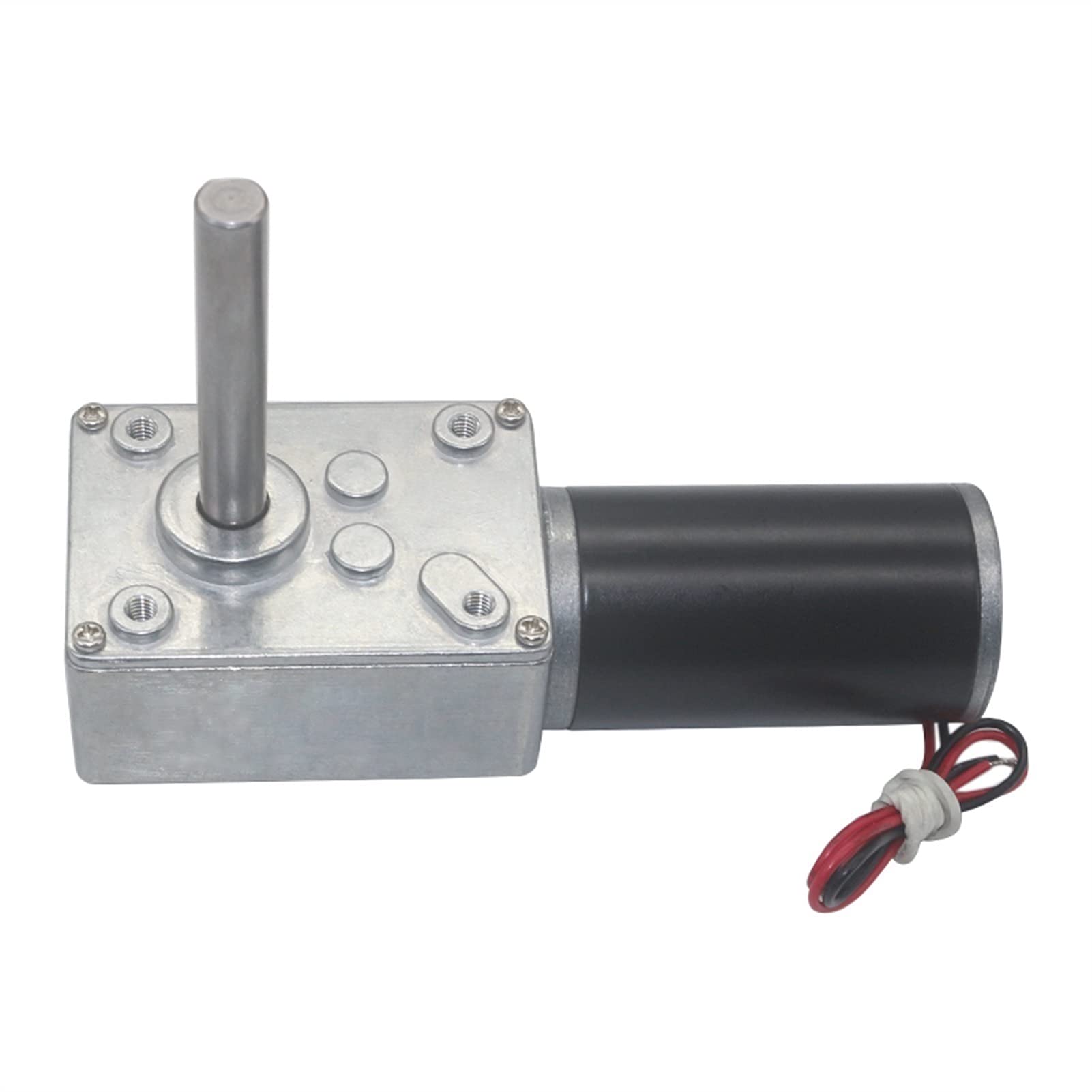 electronic starter 5840-31zy Hochleistungs-Schneckengetriebemotor, DC12V 24V, starker Drehmoment-Schneckengetriebe-Untersetzungsmotor, umgekehrter Typ-D-Vorhangmotor mit langer Welle, Mini-Präzision (