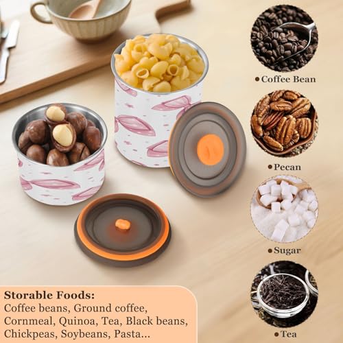 Recipiente Hermético para Café Acero Inoxidable 900ml miniatura 6