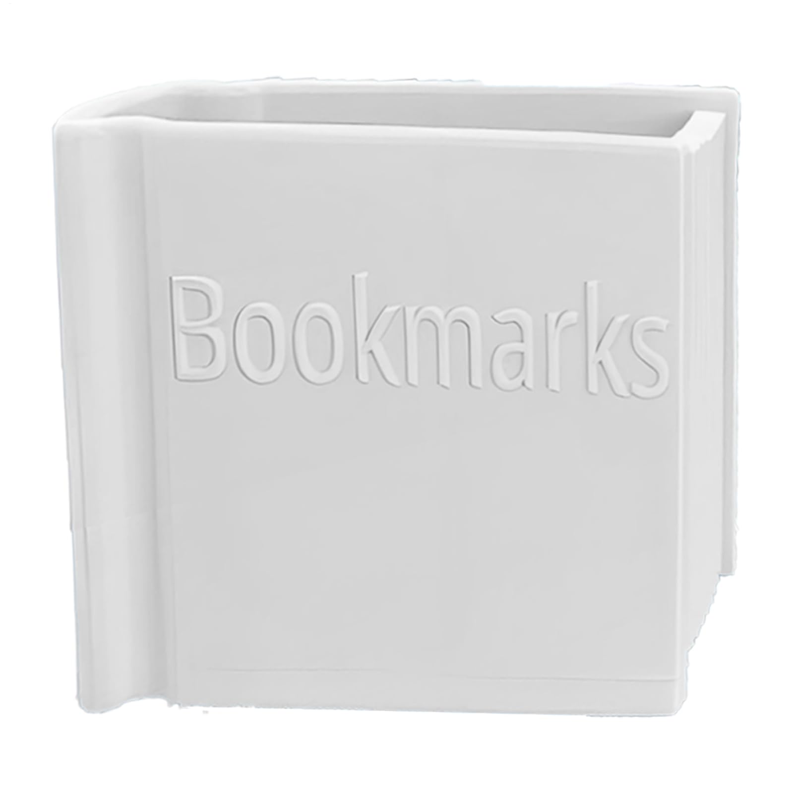 Espositore per Segnalibri Porta Pennelli da Scrivania Stampa 3D a Forma di Libro
