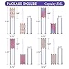 20-Pack-Diamond-Lip-Gloss-Tubes-with-Wand-5ml-Empty-Rhinestone-Lip-Gloss-Containers-Cute-Lipgloss-Bottles-Crystal-Lip-Gloss-Supplies-Kit-2pcs-Syringes-5pcs-Mylar-Bags-Labels-for-DIY-Lip-Gloss-Base AMORIX 20 Pack Diamond Lip Gloss Tubes with Wand 5ml Empty Rhinestone Cute Lipgloss Bottles/Containers Crystal Lip Gloss Supplies Kit + 2pcs Syringes + Labels for DIY Lip Gloss Base