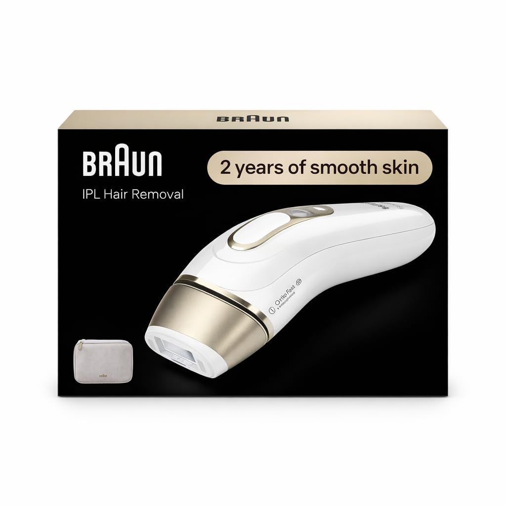 Photo 1 of Braun IPL, Silk·Expert Pro 5, IPL Hair Removal for Women and Men, Permanent Laser Hair Reduction At-Home, 1 Head, IPL5100