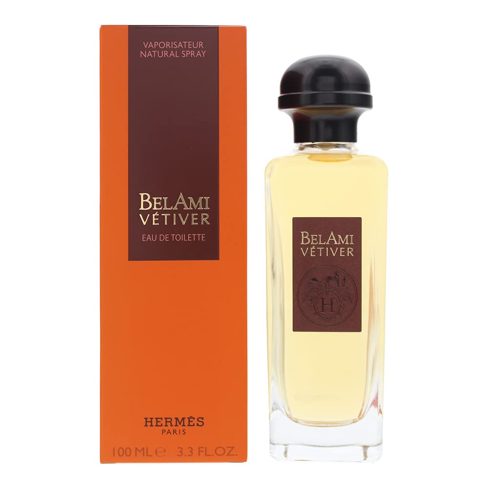 Hermes Bel Ami Vetiver Eau De Toilette 100ml, White : Amazon.co.uk