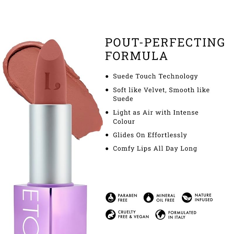 Image of HD Matte Lipstick, Transfer-Proof Makeup, Summer Days, 4.2g