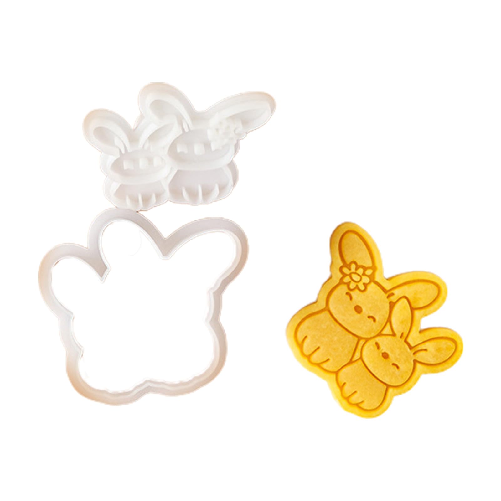 MALSSE Cartoon Animal Cookie Mold Lovely Biscuits Molds Food Grade Silicone for Baking Enthusiasts and Children Food Grade Silicone Mold