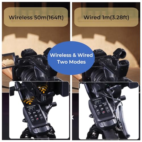 Mando inalámbrico para videocámara: controla enfoque, zoom e IRIS a distancia sin mover la cámara 6