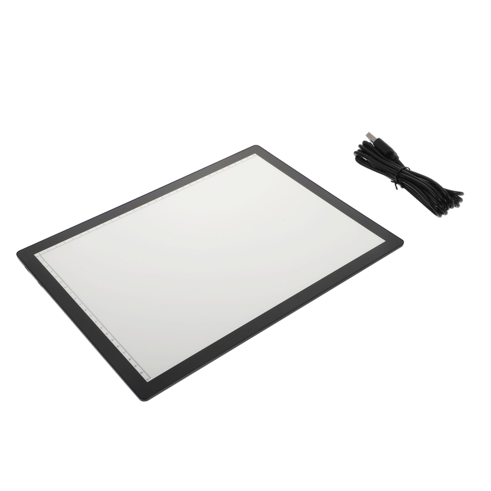 A4 Leuchtplatte Kopier Schreibtafel mit USB Kabel, Schwarz