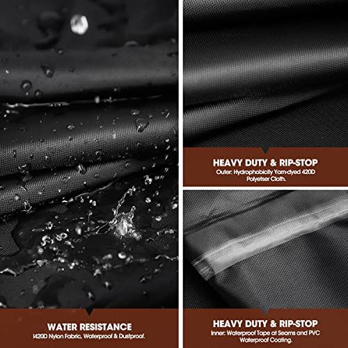 ANZOME Waterproof 8ft Billiard Pool Table Cover #TOP15