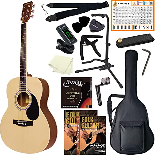 Amazon.co.jp: HONEY BEE Acoustic Guitar, Folk Guitar Type, F