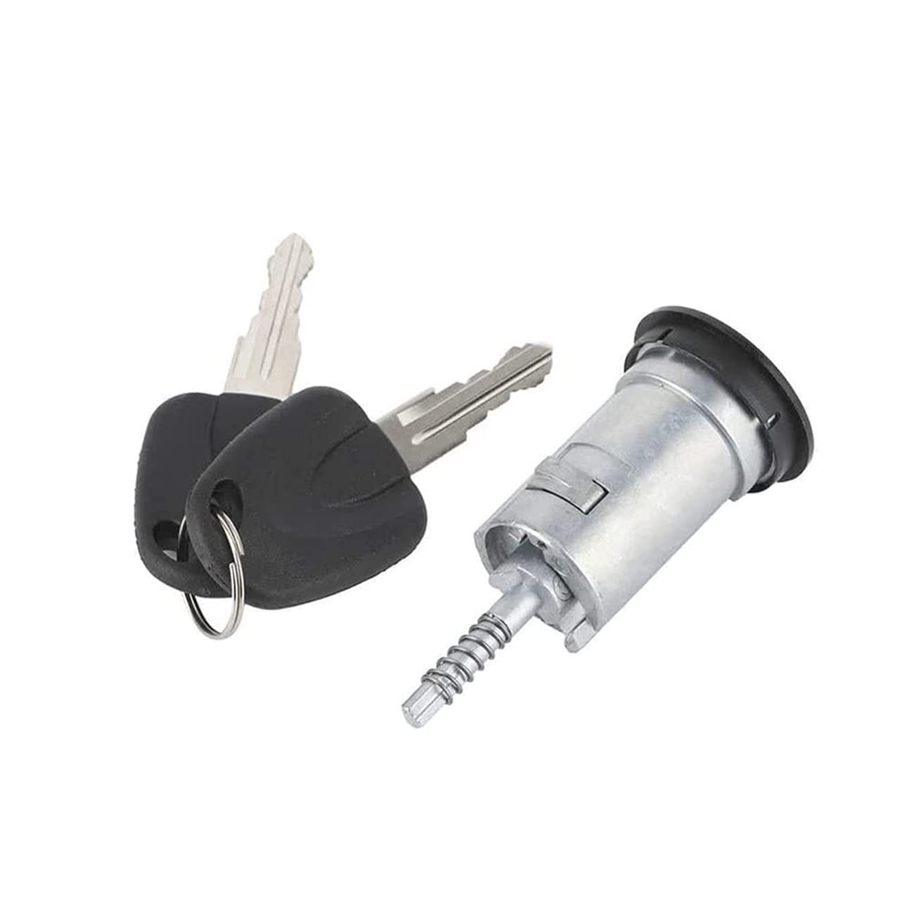 YUCKMZ Car Ignition Lock Barrel Switch and 2 Keys Compatible With