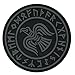Produktbild LEGEEON Subdued Rare Norse Viking Raven Runes Odin God of War ACU Morale PVC Rubber 3D Touch Fastener Patch