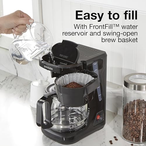 Proctor Silex FrontFill Drip Coffee Maker (43685PS)