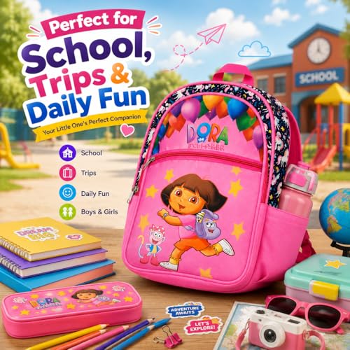 Image of Noteprime Lovely Kids Backpack - Fun & Colorful Design for School, Travel, and Play | Durable & Comfortable | Perfect for Boys and Girls