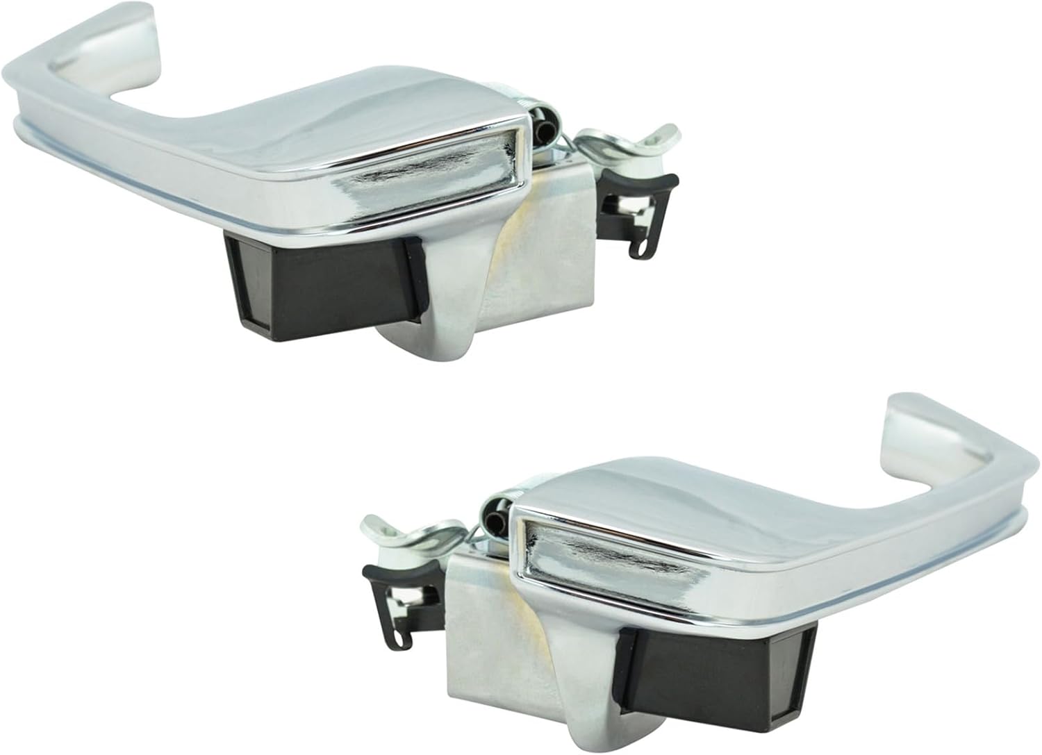 TRQ Left and Right Exterior Door Handle Set Drivers Side Compatible with 73-91 Chevrolet GMC