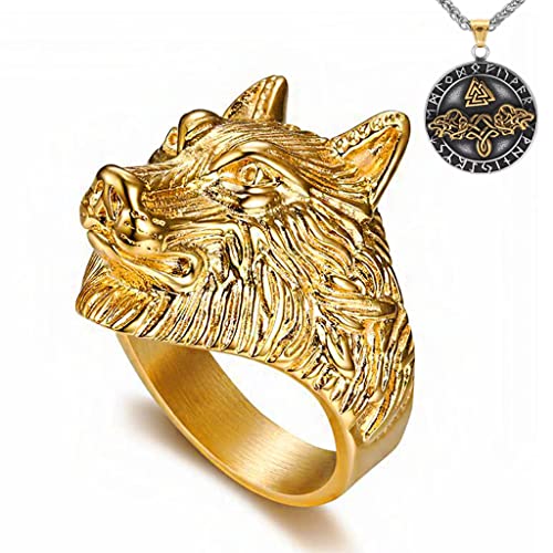 Collier bague Odin pour homme, parfaits bijoux amulettes au quotidien et soirées