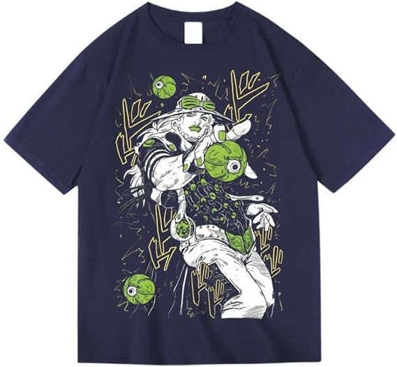 【XL】ジャイロ　ツェペリ　Tシャツ　ジョジョ　スティールボールラン　黒ティー Amazon.co.jp: [Zipucos] tシャツ ジョジョの奇妙な冒険