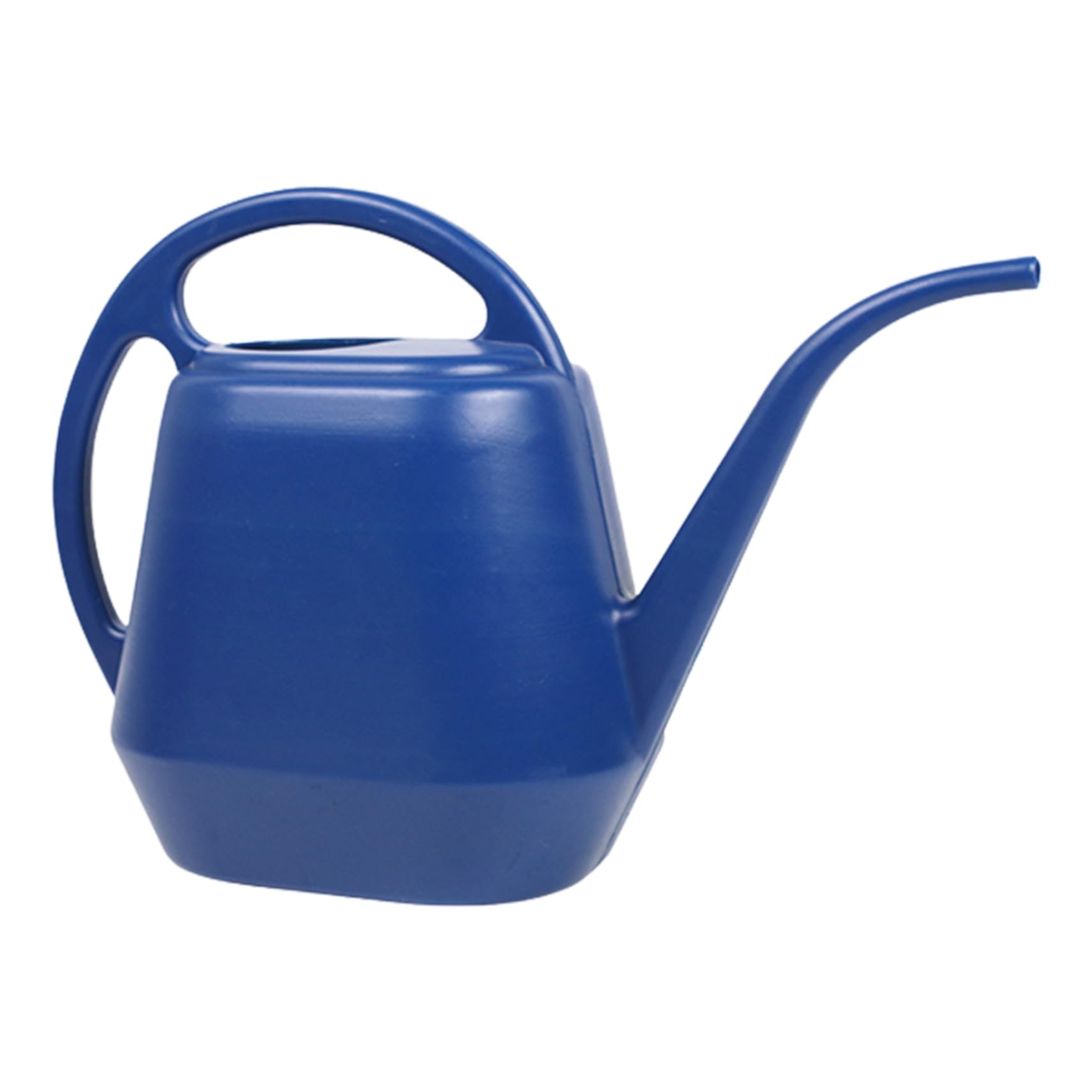 Arrosoir en plastique 4L à long manche bleu foncé pour plantes