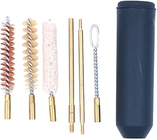 Kit de Nettoyage,kit de Nettoyage 38/357Cal 9Mm,kit de Nettoyage de Pistolet Brosse en Nylon pour Outils de Nettoyage de Pistolet Accessoires de Chasse