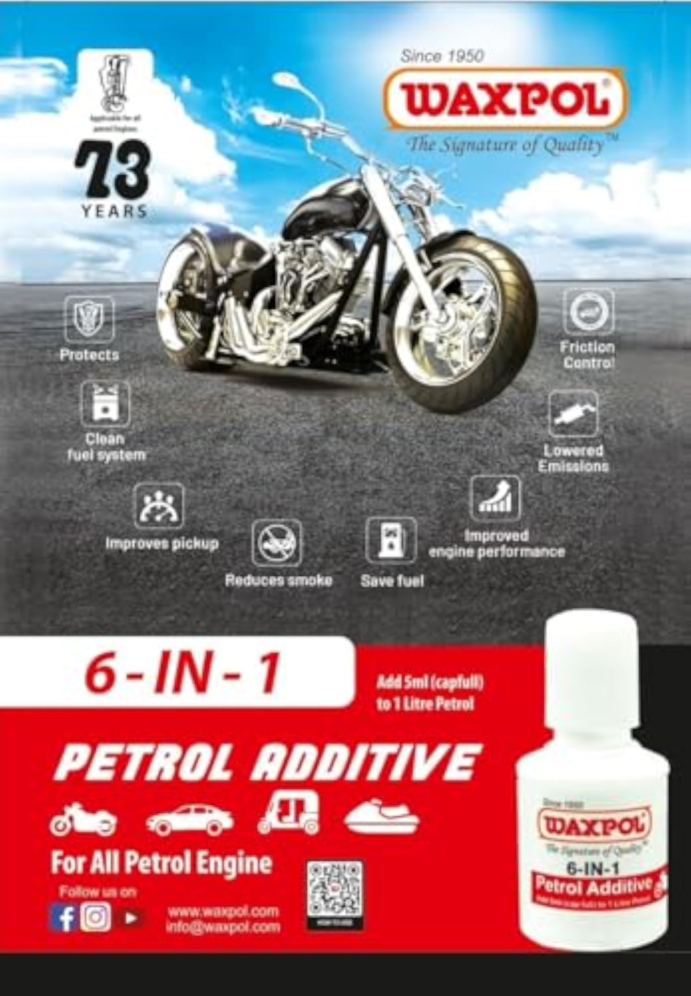 Bike Engine Care Kit for Scooter & Motorcycle
