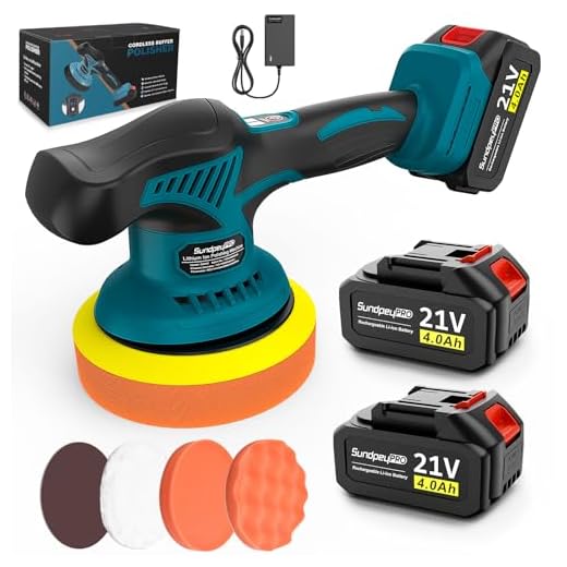 Cordless 21V Car Buffer Polisher
