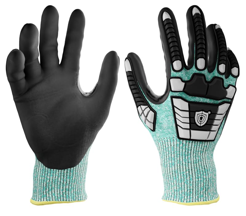 NITREX 295RP 5 works of Impact Protection Work Safety Gloves, NitreGuard® Technology · NitreGrip® Technology - Image 2