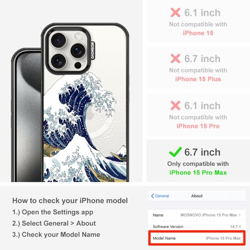 Coque iPhone 15 Pro Max antichoc évite les bris d'écran 10ft - 2