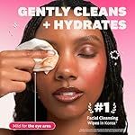 The Face Shop Rice Water Bright Makeup Remover Wipes for Face with Rice Extract, Brightening, Moisturizing, Infused with Cleansing Milk, Vegan Disposable Cleansing Facial Wipes, Korean Skin Care - Image 2