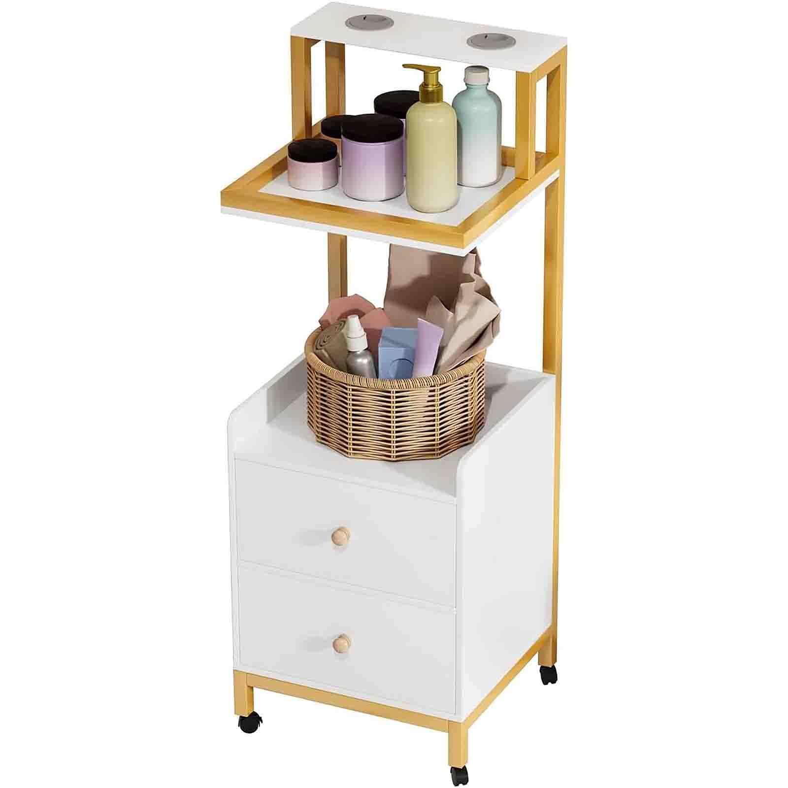 Salon Trolley With Drawers, Barber Cart Storage Cabinet, Movable Beauty Locker, Beauty Organizer Spa Equipment