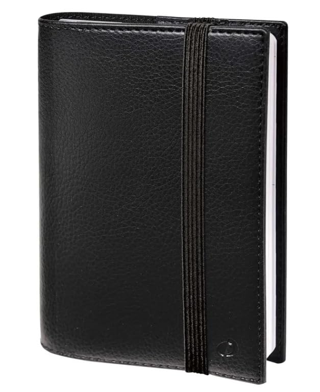 Quo Vadis Time & Life - Agenda semanal grande (21 x 27 cm), color negro