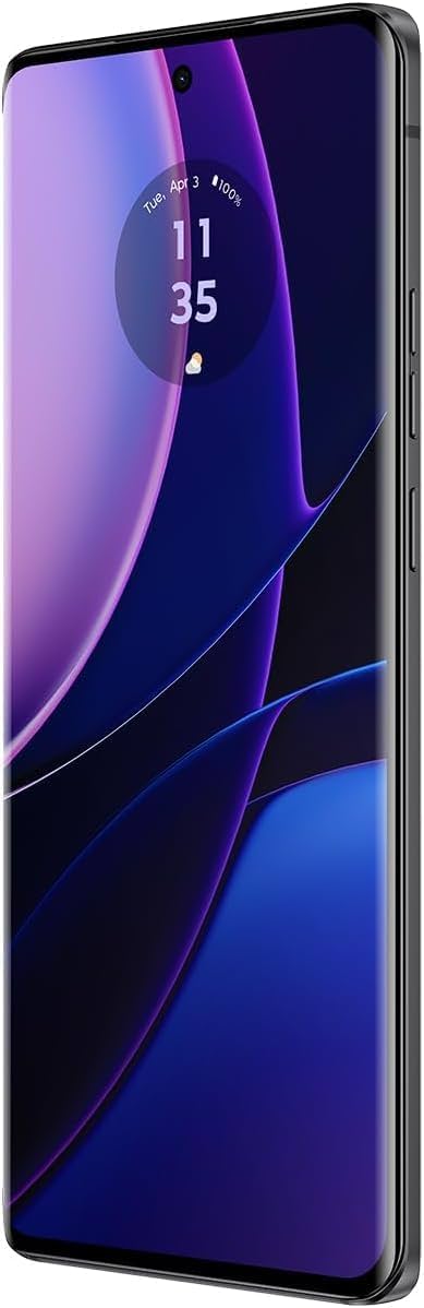 Motorola Moto Edge 2023, 256GB + 8GB RAM, Eclipse Black - Desbloqueado (Renovado)