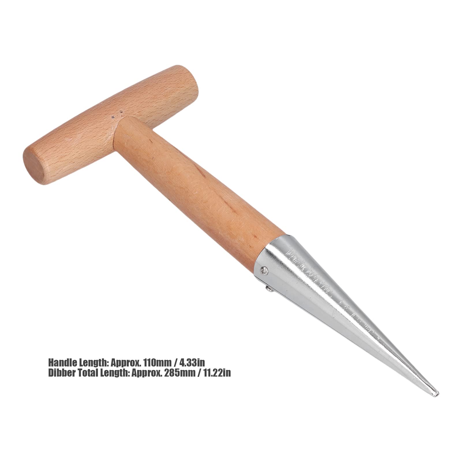 Hand Dibber, Dibber Handheld Plant Bulb Seeder Portable Sowing Garden Tool for Planting Small Seeds Seedlings Sowing Seeds Transplanting Plants