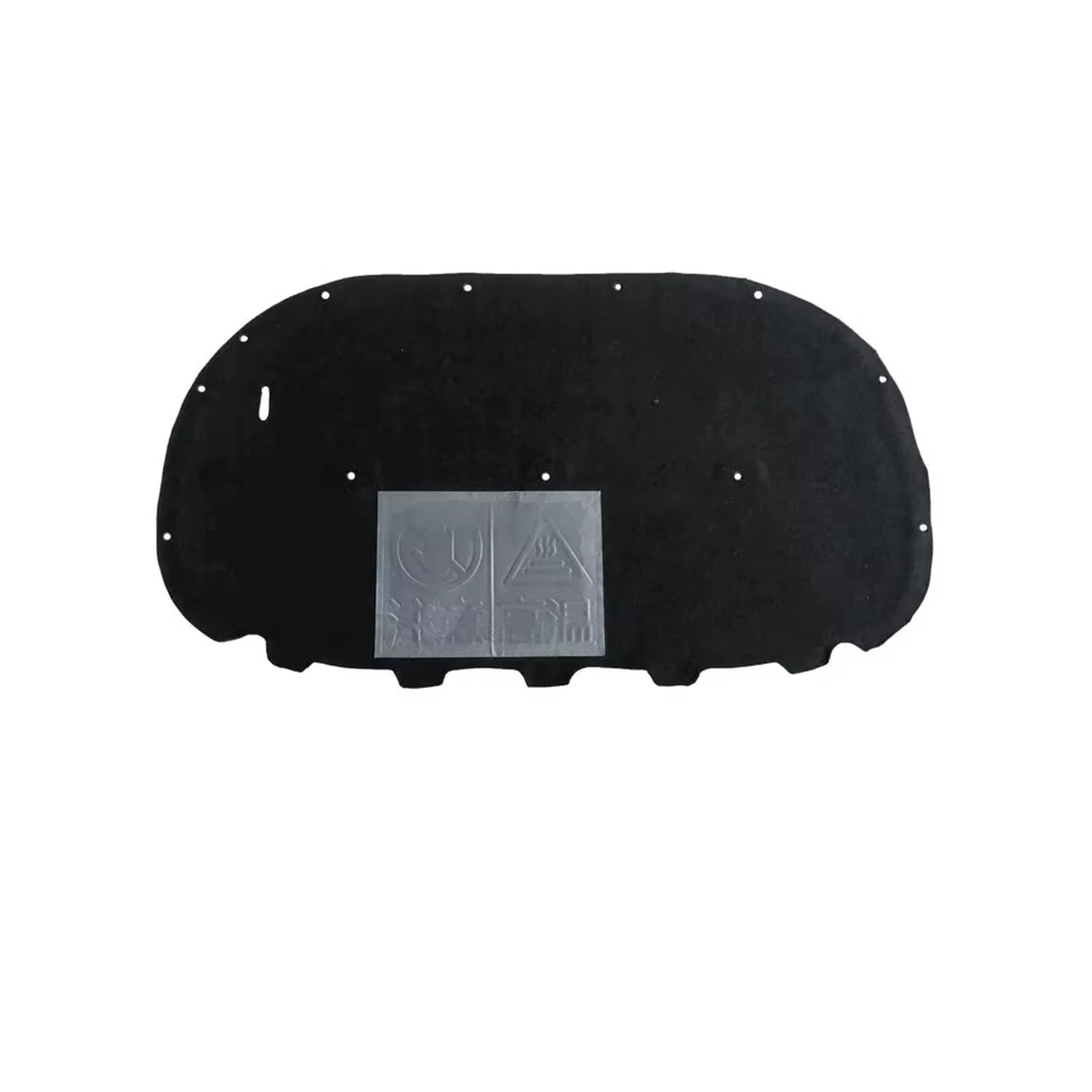 Wtixcrq One Color Engine Heat Cotton Liner Compatible With Vw For Passat B8 2015-2023 Car Hood Engine Sound Heat Insulation Cotton Pad Soundproof Mat Cover Accessories(2015-2023 B8)