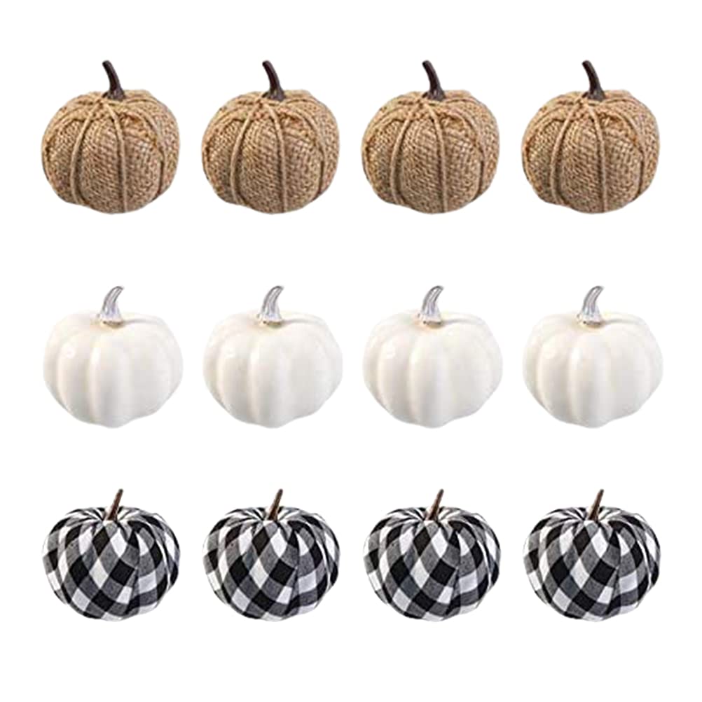 Mini zucche artificiali, decorazione autunnale, per raccolta autunnale, 7 pezzi, decorazioni realistiche di zucche per raccolta autunnale, festa del ringraziamento, Halloween, giardino della casa Mini zucche artificiali, decorazione autunnale, per raccolta autunnale, 7 pezzi, decorazioni realistiche di zucche per raccolta autunnale, festa del ringraziamento, Halloween, giardino della casa