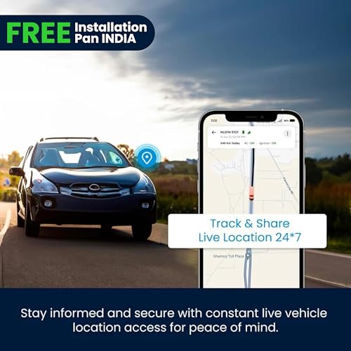 Image of Wheelseye Vehicle GPS Tracking Device with Free 1 Year App Subscription, Live Tracking & Geofencing - SIM Card Included - Compatible with Cars and Bikes