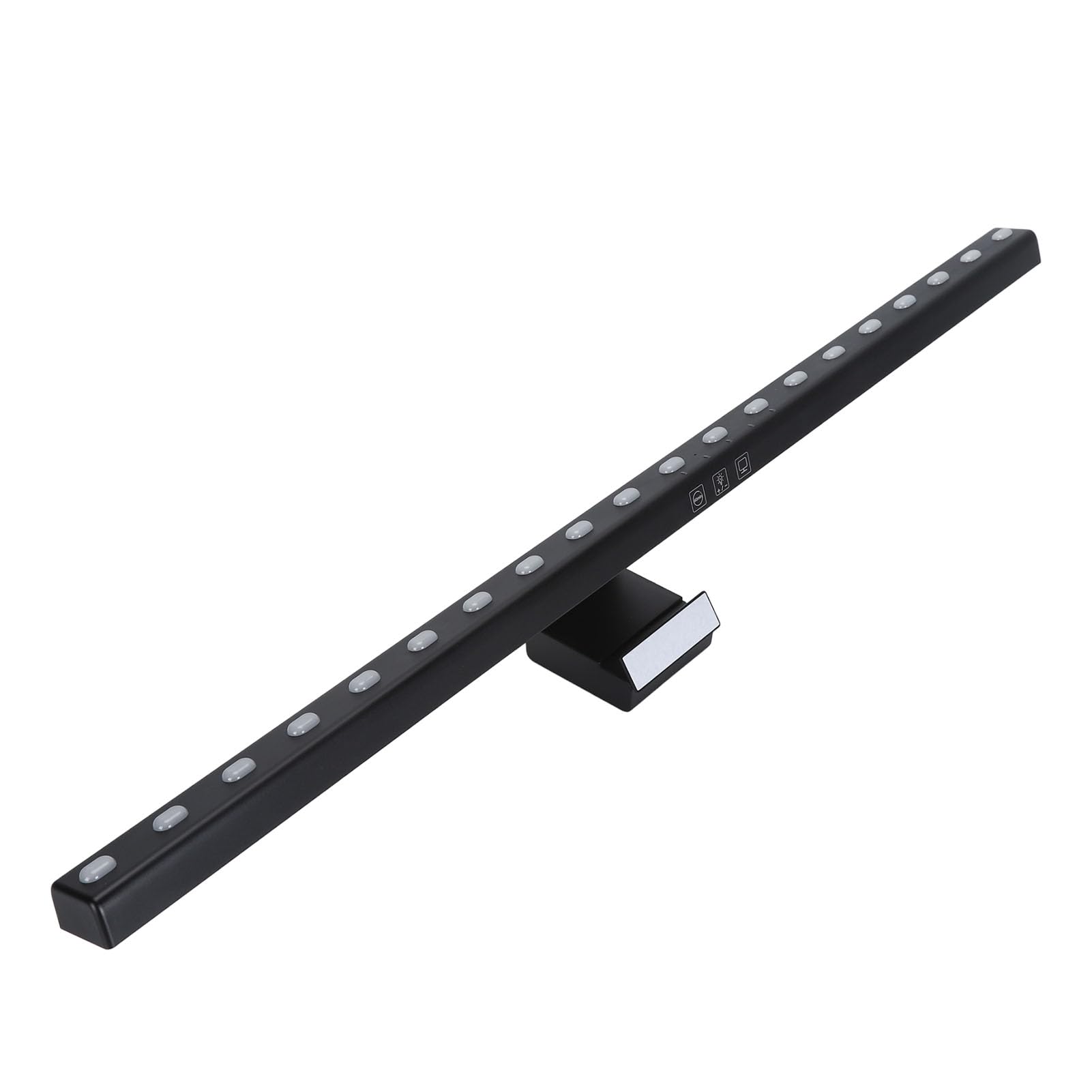 Barre lumineuse LED pour ordinateur, lampe d’affichage à réglage progressif par commande tactile, respectueuse des yeux, 3 températures de couleur, éclairage d’écran alimenté par