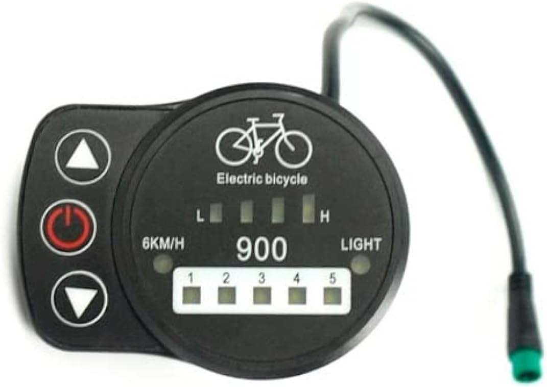 Display KT-LED900, board computer, LED display, e-bike, electric bike, pedelec, 24V/36V/48V