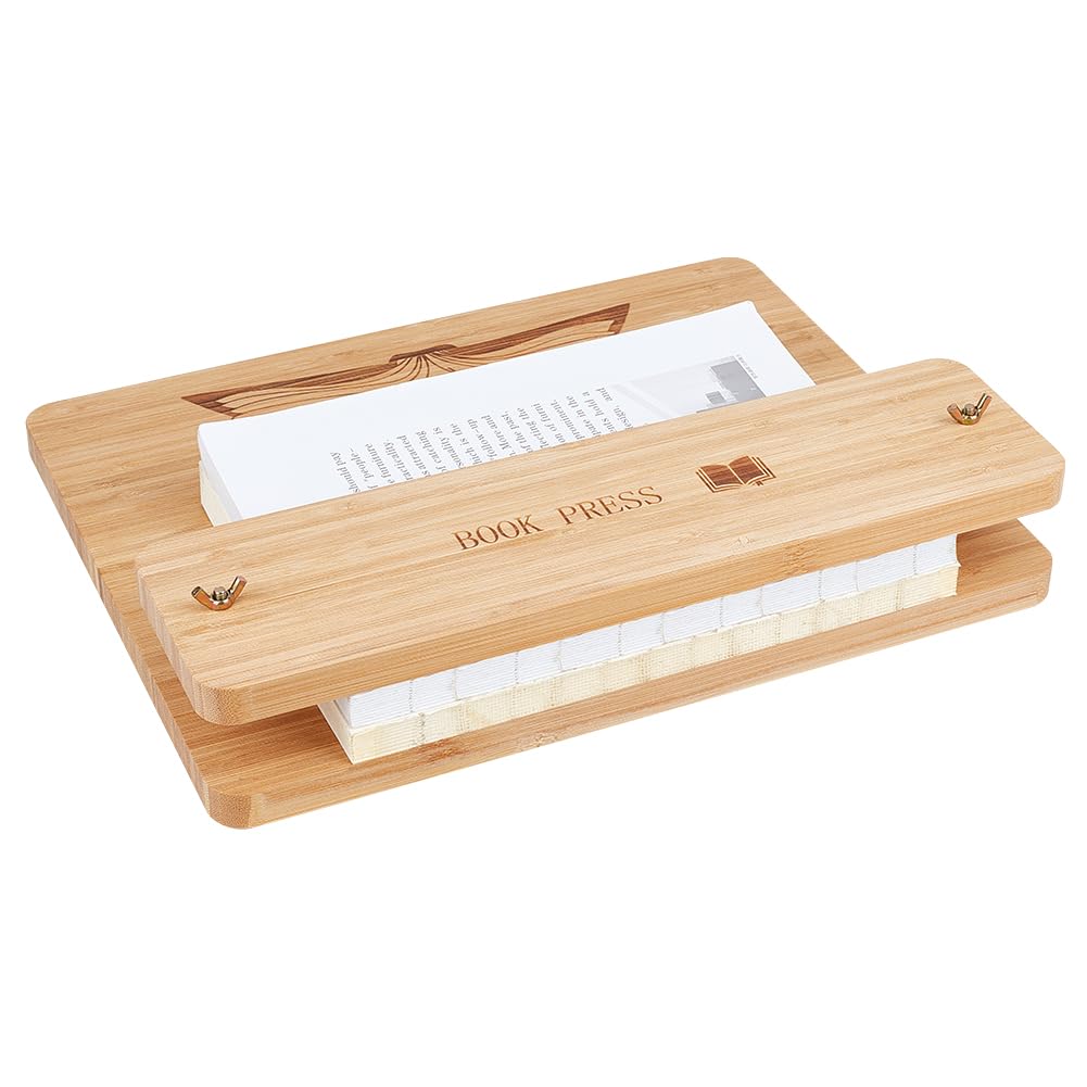 Kit Rilegatura Libri Fai Da Te - 6 Pezzi In Legno Per Creare O Riparare Libri