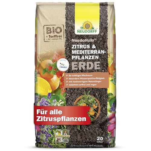 Neudorff NeudoHum Zitruserde 20L - torffreie mediterrane...
