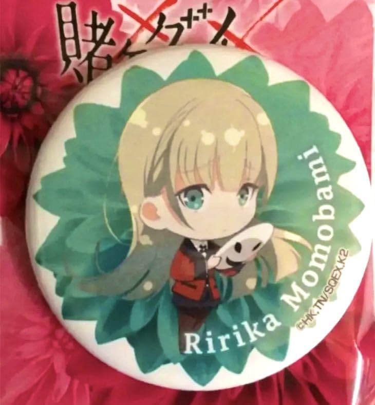 賭ケグルイ展限定 桃喰綺羅莉 名場面シリーズ缶バッジ 賭ケグルイ展