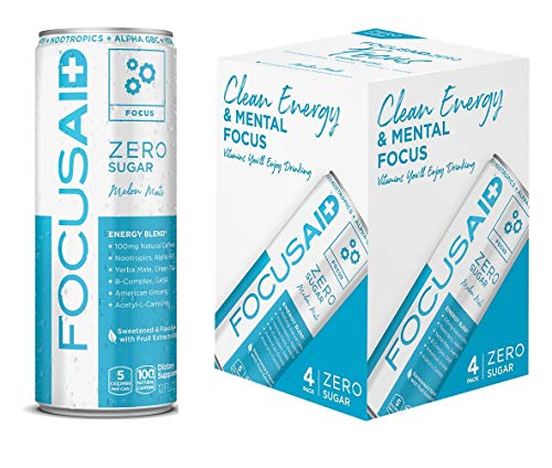 Image of FITAID RX ZERO Recovery Blend, 5 Calories, Keto-Friendly, Paleo, Vegan, Number 1 Post-Workout Recovery Drink, Creatine, BCAAs, Glucosamine, 12-oz. Cans (Pack of 4)