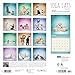 Yoga Cats Together OFFICIAL | 2025 12 x 24 Inch Monthly Square Wall Calendar | Plato | Animals Humor Pets