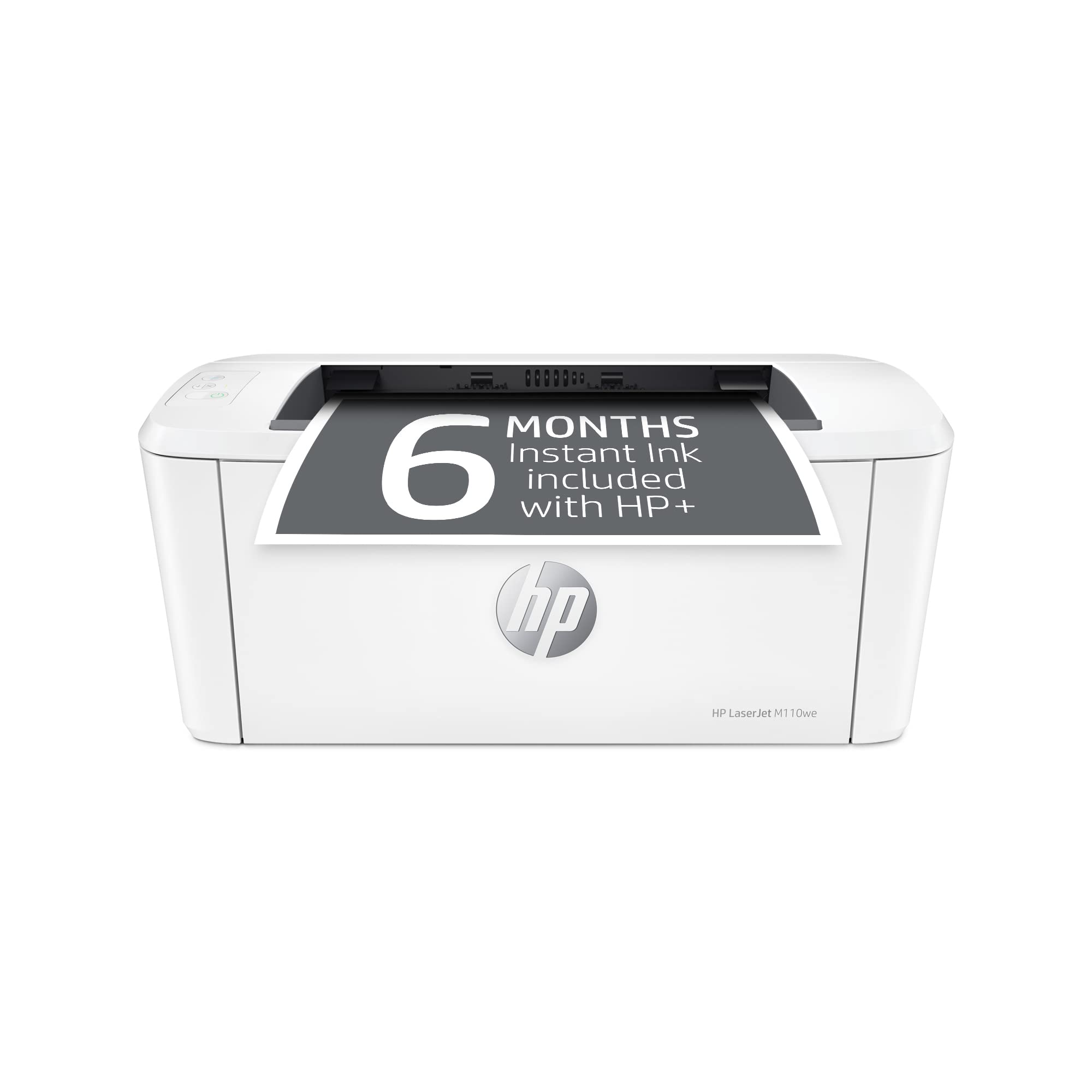 HP Laserjet M110we Wireless Black & White Printer with HP+ and Bonus 6