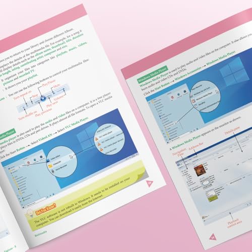 Image of Woodsnipe Computer Skills Book for Primary Class 5, Age 9 to 10 with Multiple Choice Questions and Answers keys | Learn MS Word, Wordpad, Application Software, Multimedia | Quiz & Tests